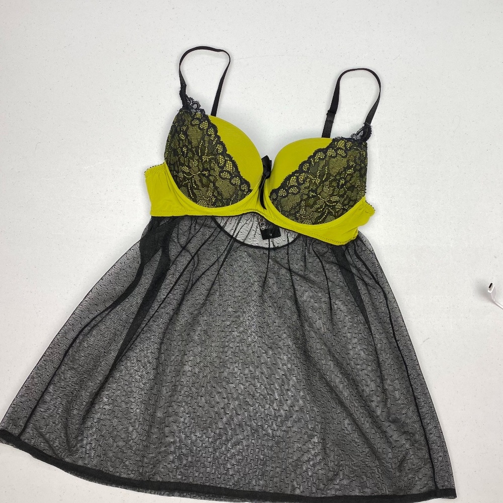 NWT Jacob GREN/BLK  Nightgown, M. *P1027